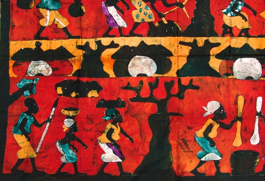 African Cloth Painting | African Art African Art 